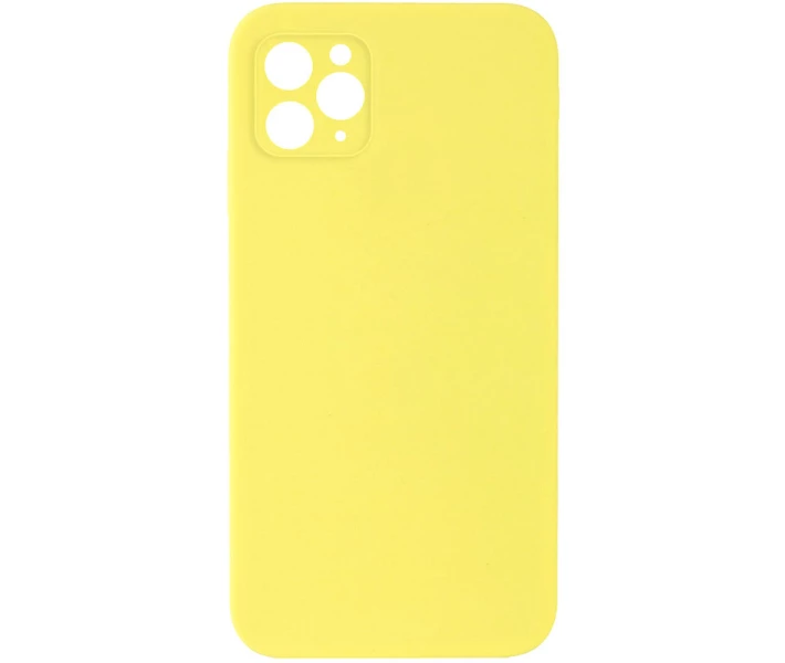 5242581817872442 Чохол Silicone Case для iPhone 11 Pro Max Camera Жовтий - Зображення 1