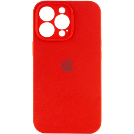 Чохол Silicone Case для iPhone 13 Camera Червоний